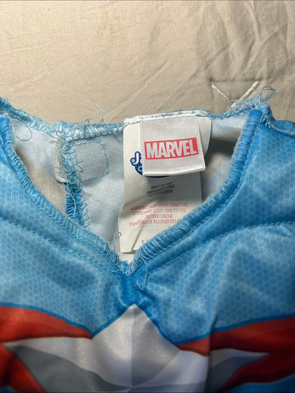 Marvel blue red